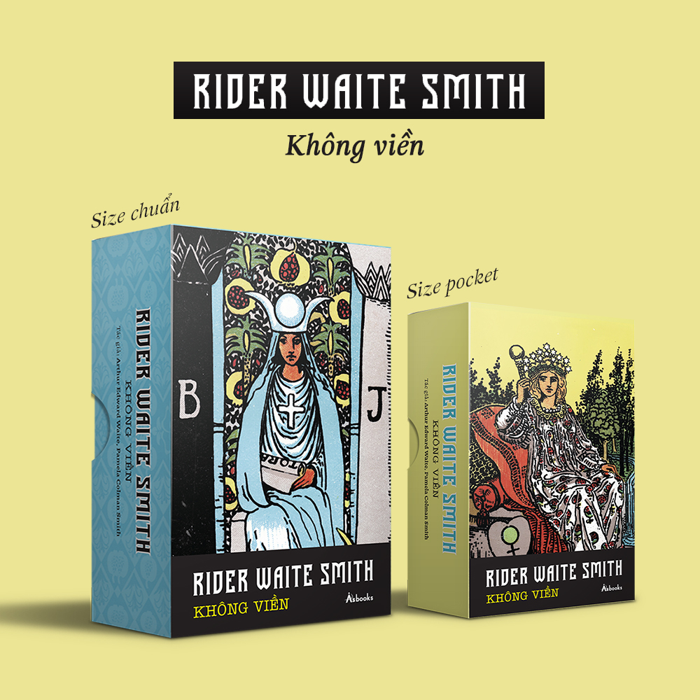 Boxset Bộ Bài Tarot Rider Waite Smith - Không Viền - Size Pocket - Ảnh 5