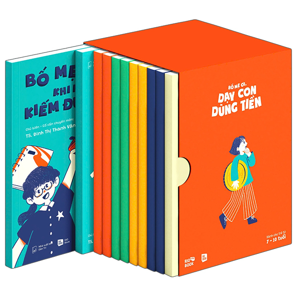 Boxset Bố Mẹ Ơi, Dạy Con Dùng Tiền (Hộp 10 Cuốn)