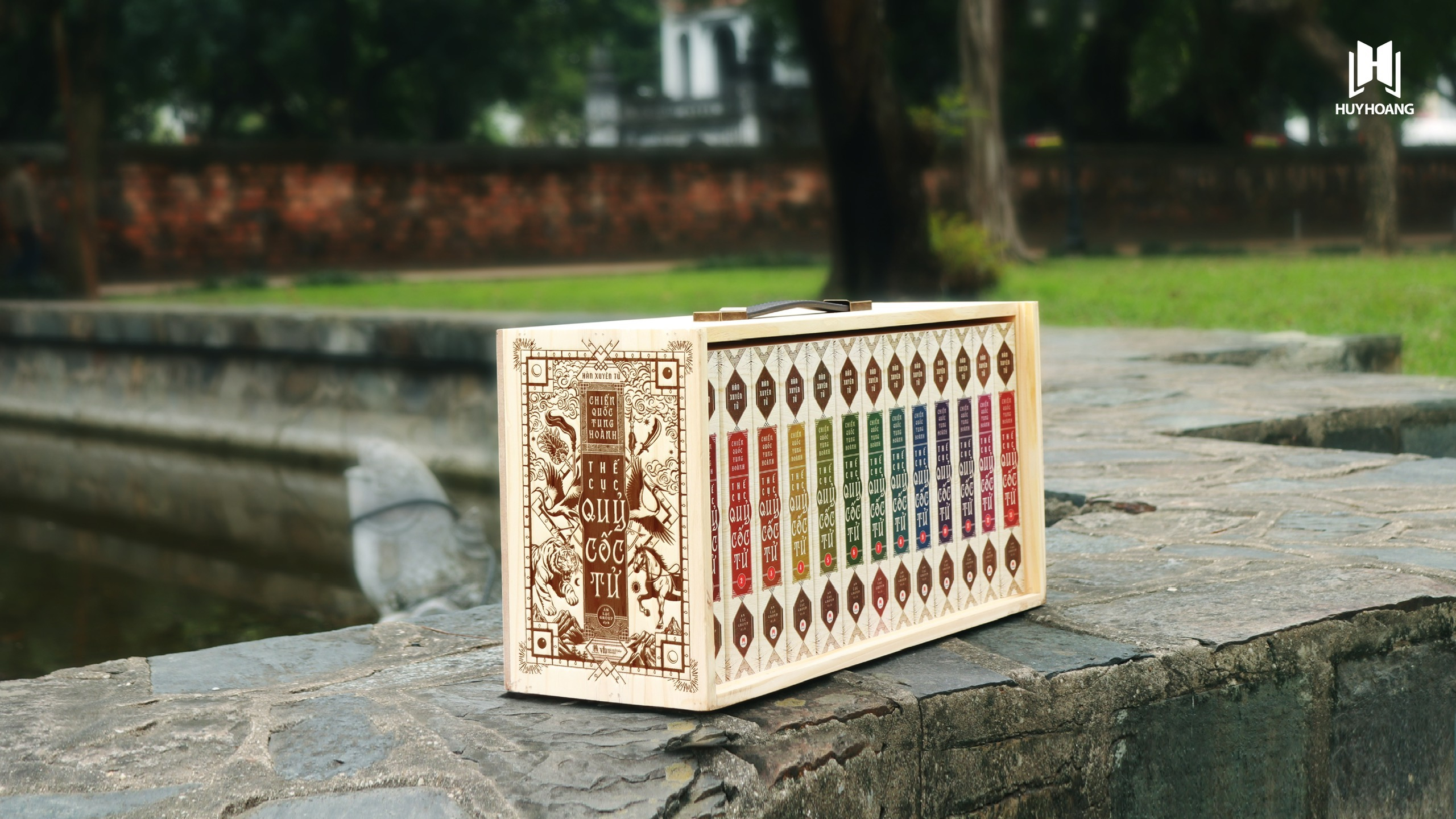 Boxset Chien Quoc Tung Hoanh - The Cuc Quy Coc Tu - Hop Go (Bo 13 Cuon) - Ảnh 49