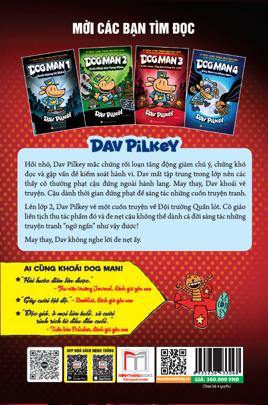 boxset dog man trọn bộ ( bộ 4 tập) - Ảnh 8