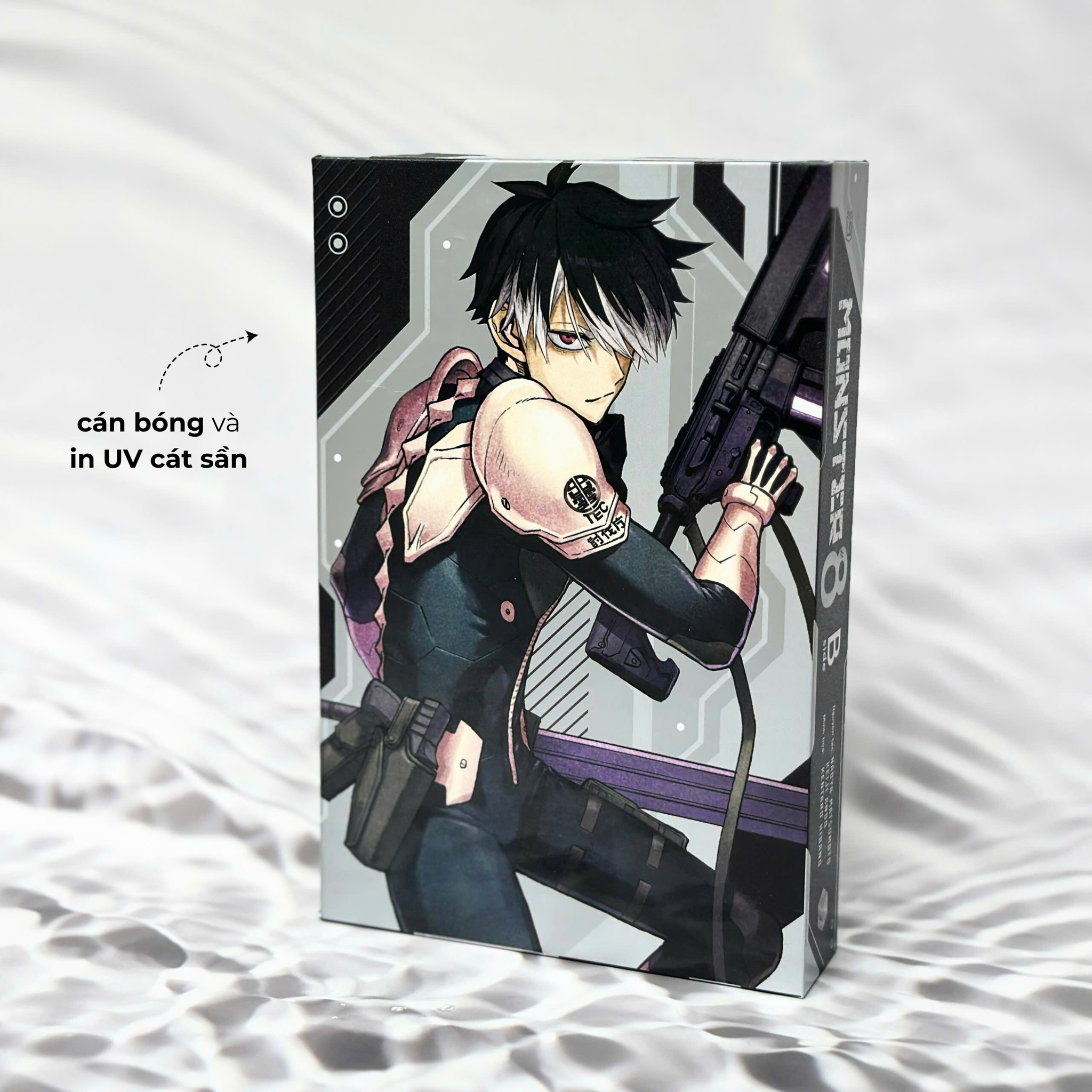 Boxset MONSTER #8 - B Side - Tập 1 + Tập 2 (Hộp 2 Tập) - Bản Đặc Biệt - Tặng Kèm Set 3 Bookmark + Postcard + Poster - Ảnh 3
