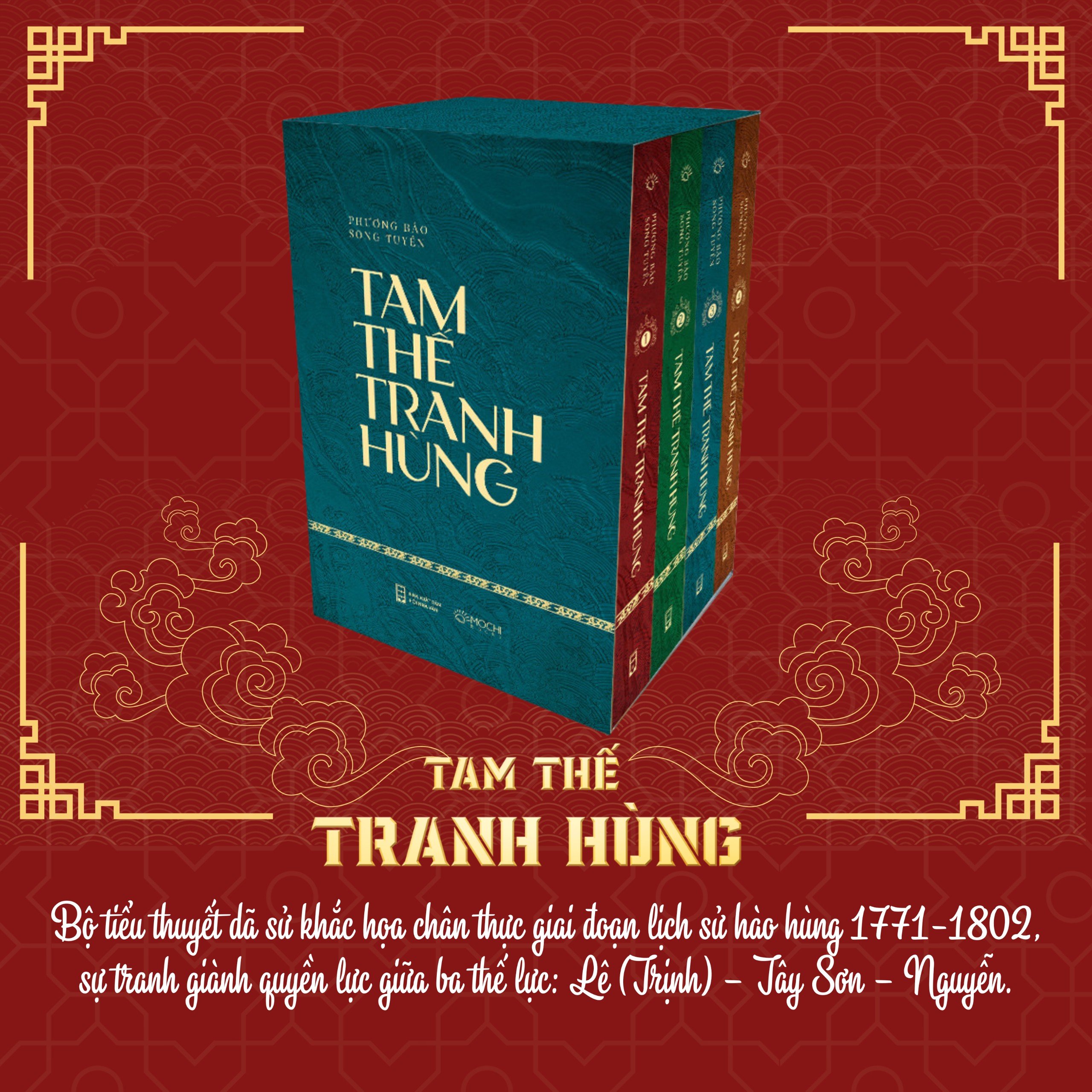 boxset tam thế tranh hùng (bộ 4 tập) - Ảnh 2
