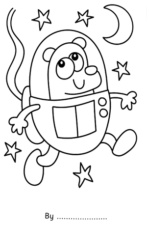 bumper space colouring - Ảnh 4