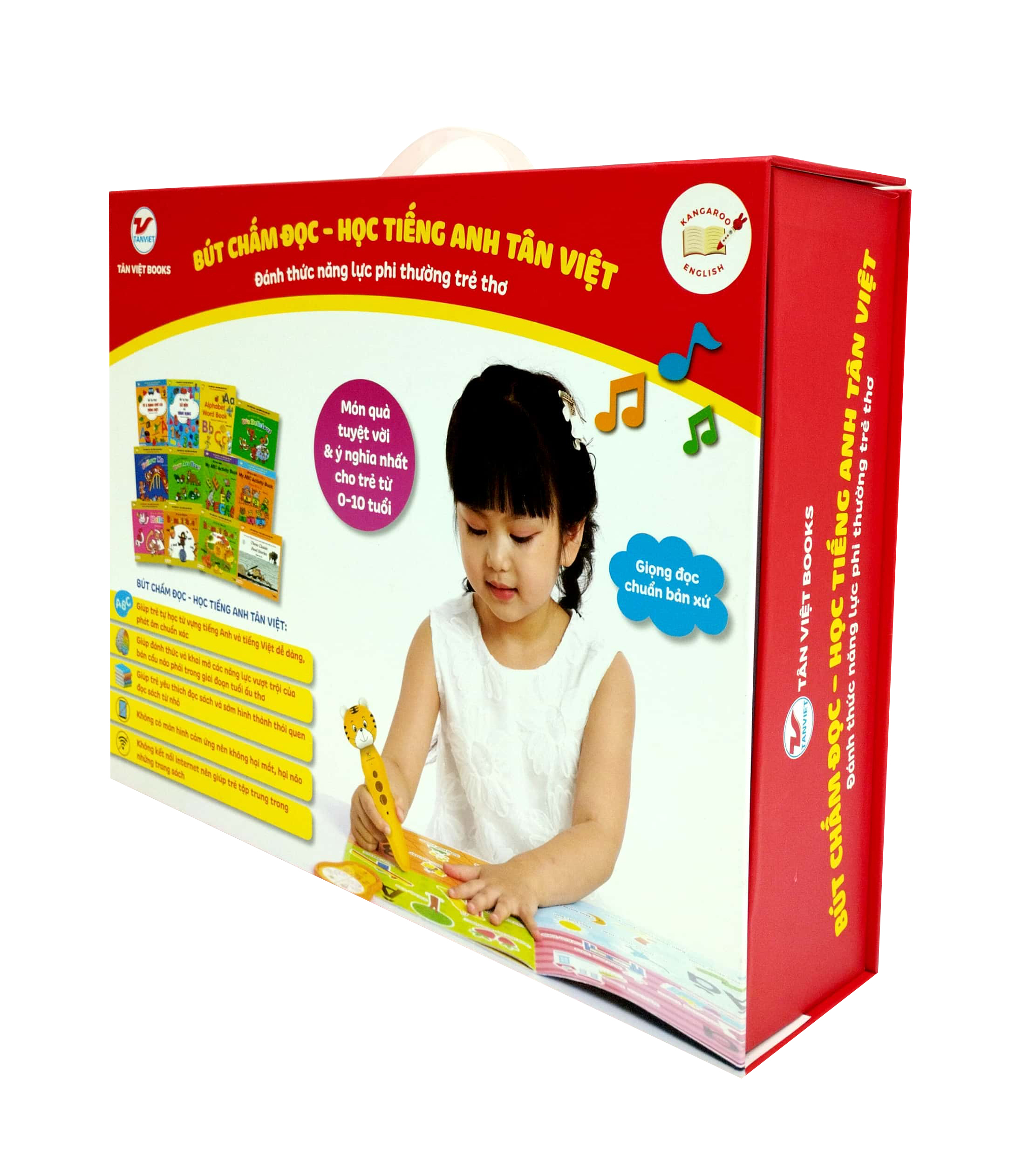 Bút Chấm Đọc-Học Tiếng Anh Tân Việt - Cô Gia Sư Tiếng Anh Bản Xứ Tại Nhà - Phiên Bản Ngỗng Mẹ (Dành Cho Trẻ Từ 0 Đến 6 Tuổi) - Ảnh 19