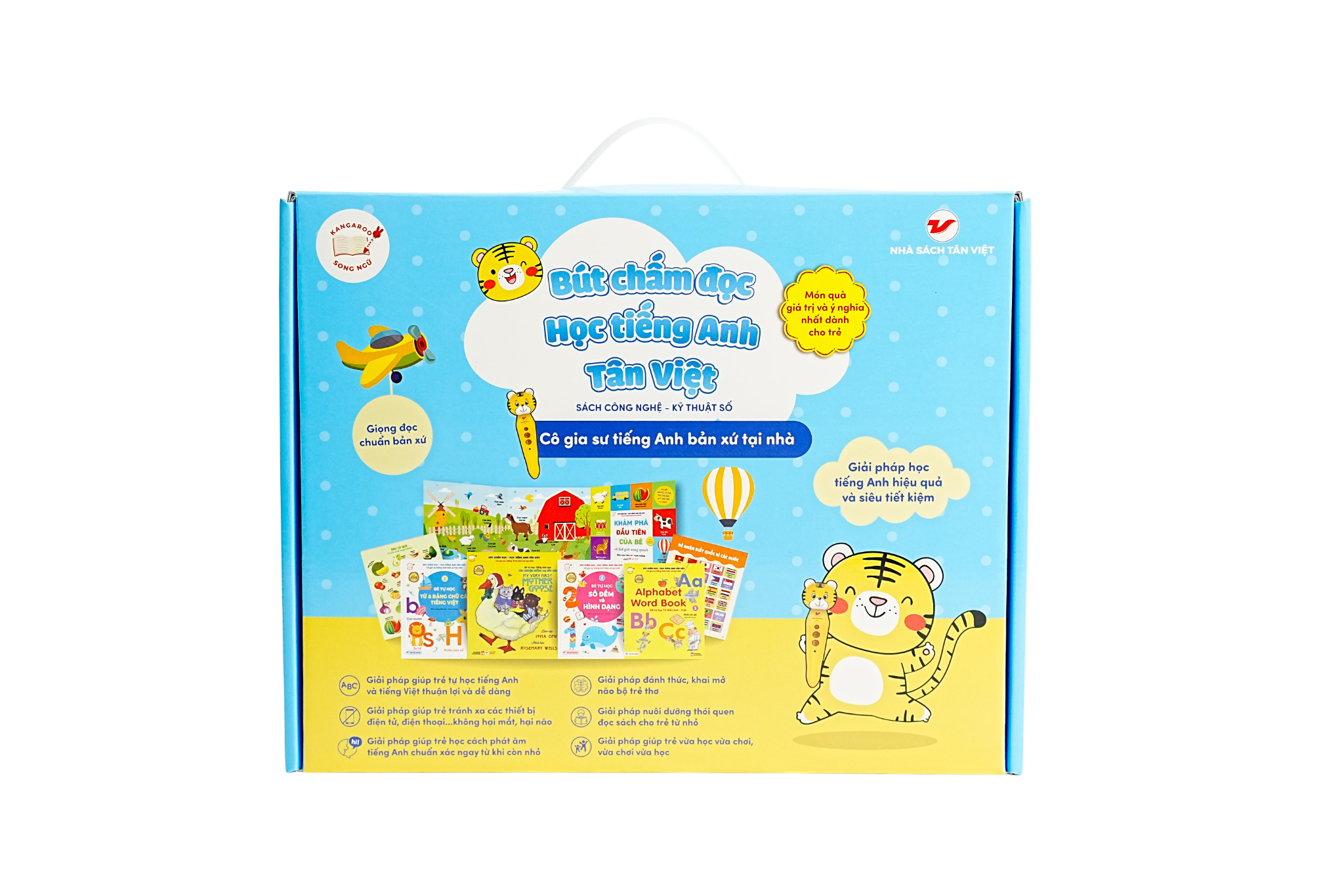 Bút Chấm Đọc-Học Tiếng Anh Tân Việt - Cô Gia Sư Tiếng Anh Bản Xứ Tại Nhà - Phiên Bản Ngỗng Mẹ (Dành Cho Trẻ Từ 0 Đến 6 Tuổi) - Ảnh 3