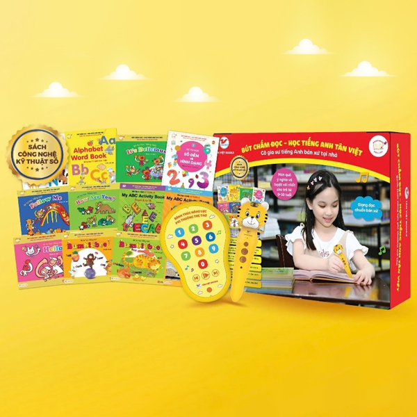 Bút Chấm Đọc-Học Tiếng Anh Tân Việt - Cô Gia Sư Tiếng Anh Bản Xứ Tại Nhà - Phiên Bản Ngỗng Mẹ (Dành Cho Trẻ Từ 0 Đến 6 Tuổi) - Tặng Kèm Thẻ Học Thông Minh Ngẫu Nhiên - Ảnh 16