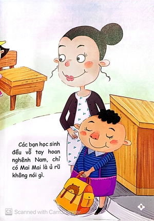 các câu chuyện nhân văn phát triển eq cho trẻ - bạn cùng bàn mới đến - Ảnh 3