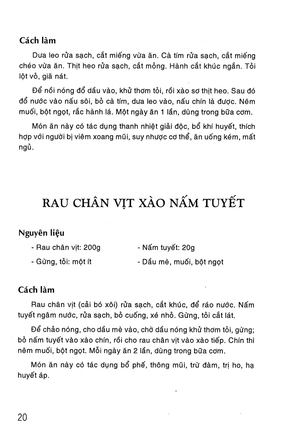 các món ăn có ích cho người bệnh đường hô hấp (tái bản 2015) - Ảnh 37