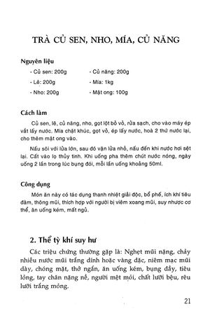các món ăn có ích cho người bệnh đường hô hấp (tái bản 2015) - Ảnh 38