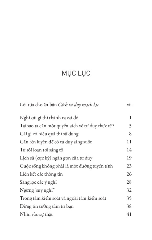 cách tư duy mạch lạc - think straight - Ảnh 5