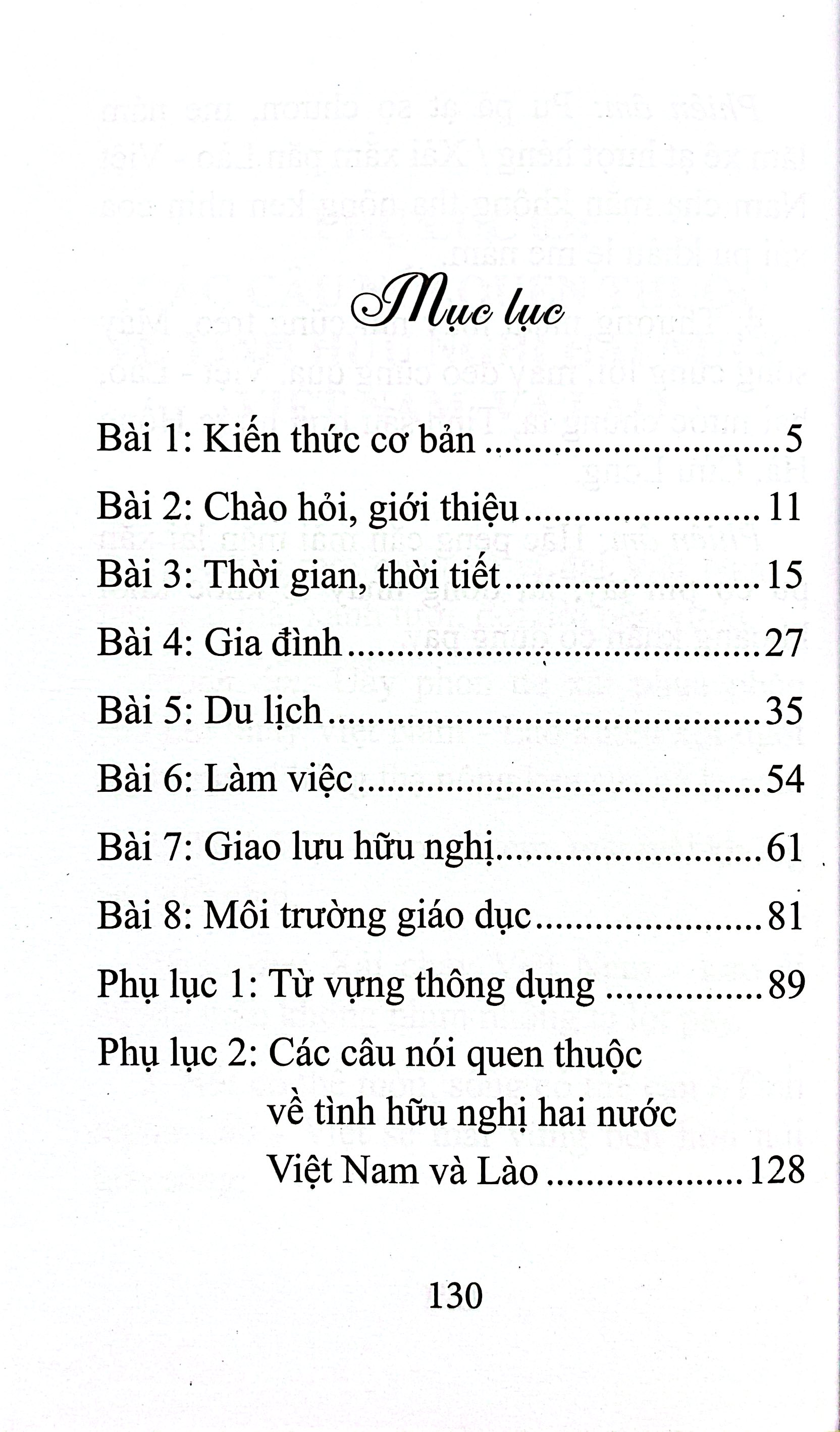 Cẩm Nang Tiếng Lào Cấp Tốc - Ảnh 3