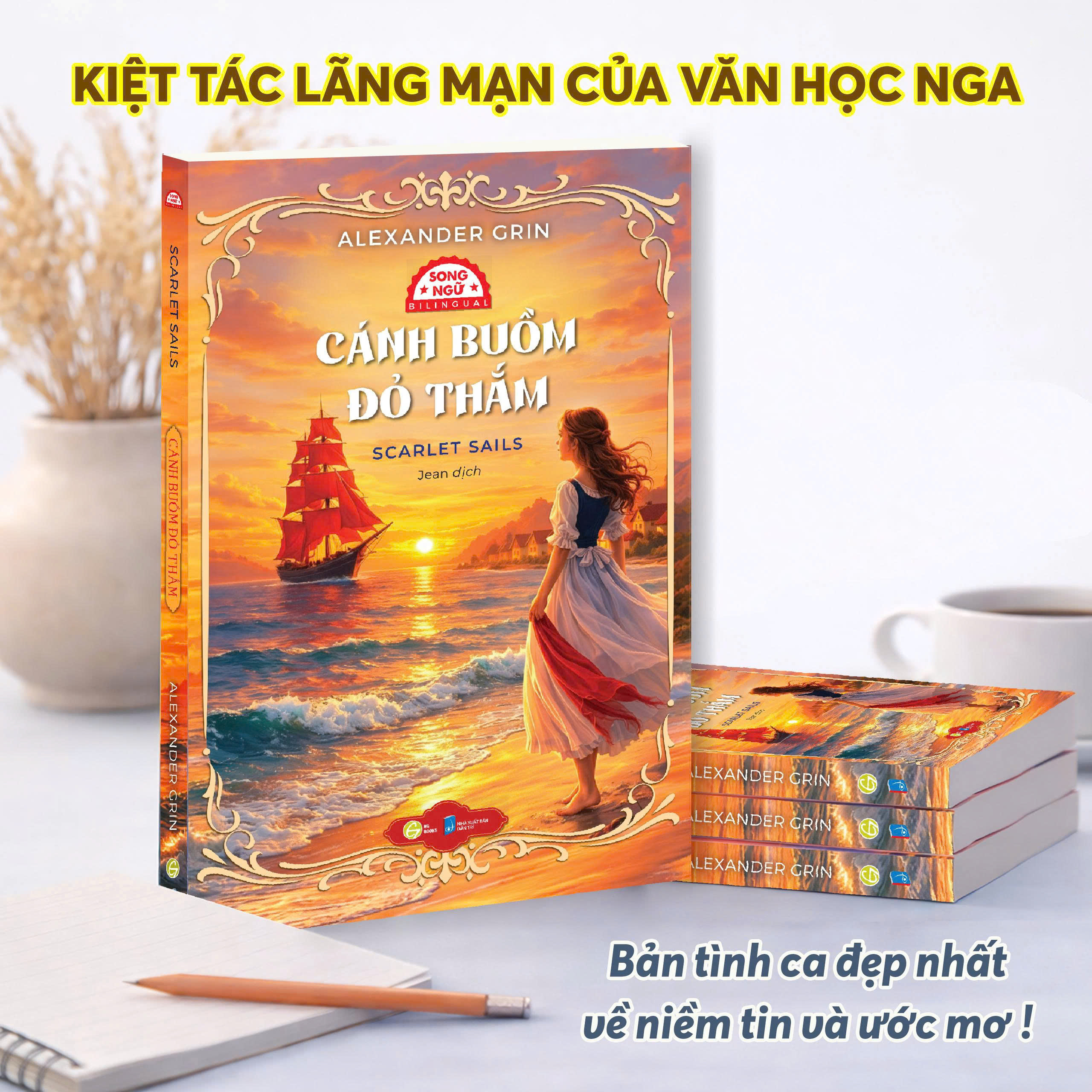Cánh Buồm Đỏ Thắm - Scarlet Sails - Song Ngữ Việt-Anh - Ảnh 4