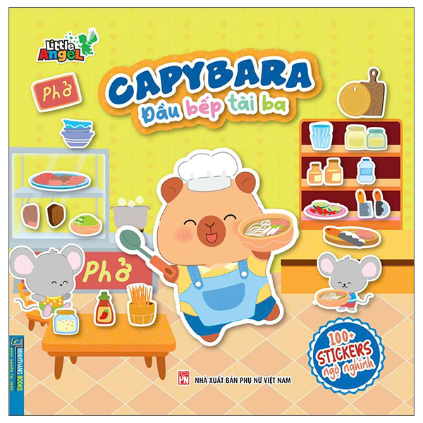 Capybara - Đầu Bếp Tài Ba - 100+ Stickers Ngộ Nghĩnh