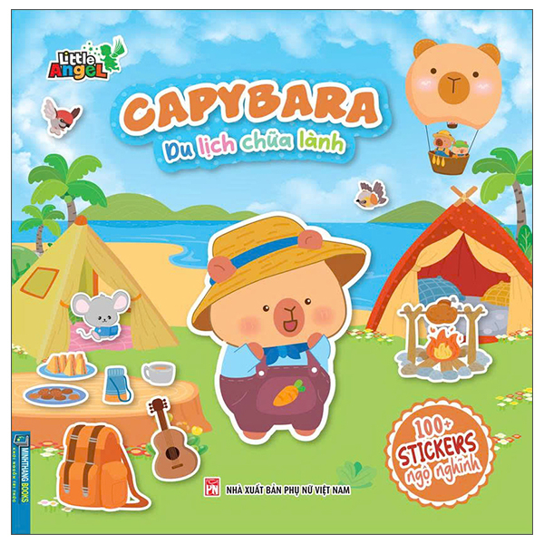 Capybara - Du Lịch Chữa Lành - 100+ Stickers Ngộ Nghĩnh
