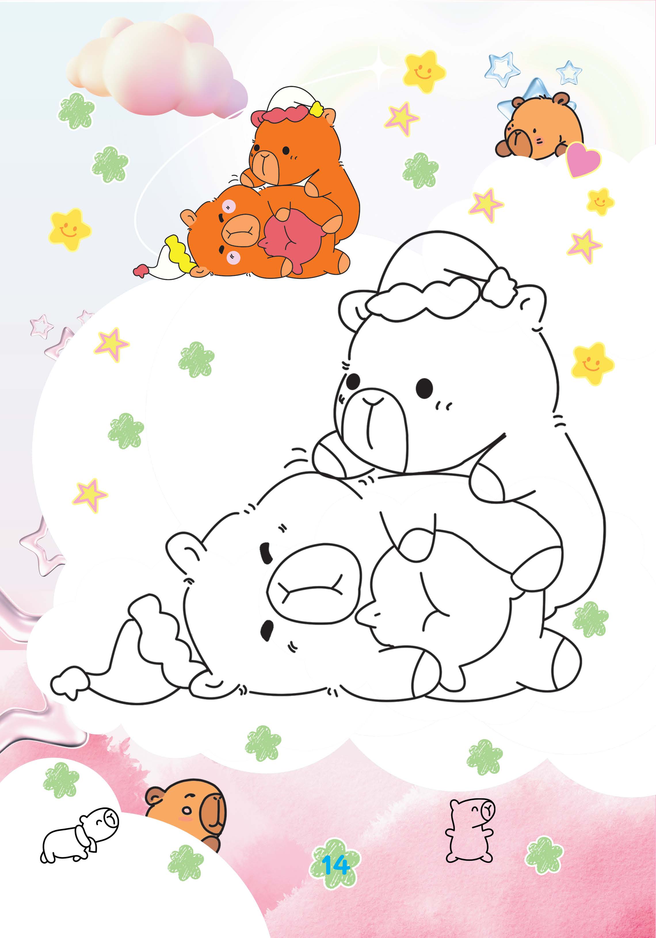 capybara thư giãn - Ảnh 16