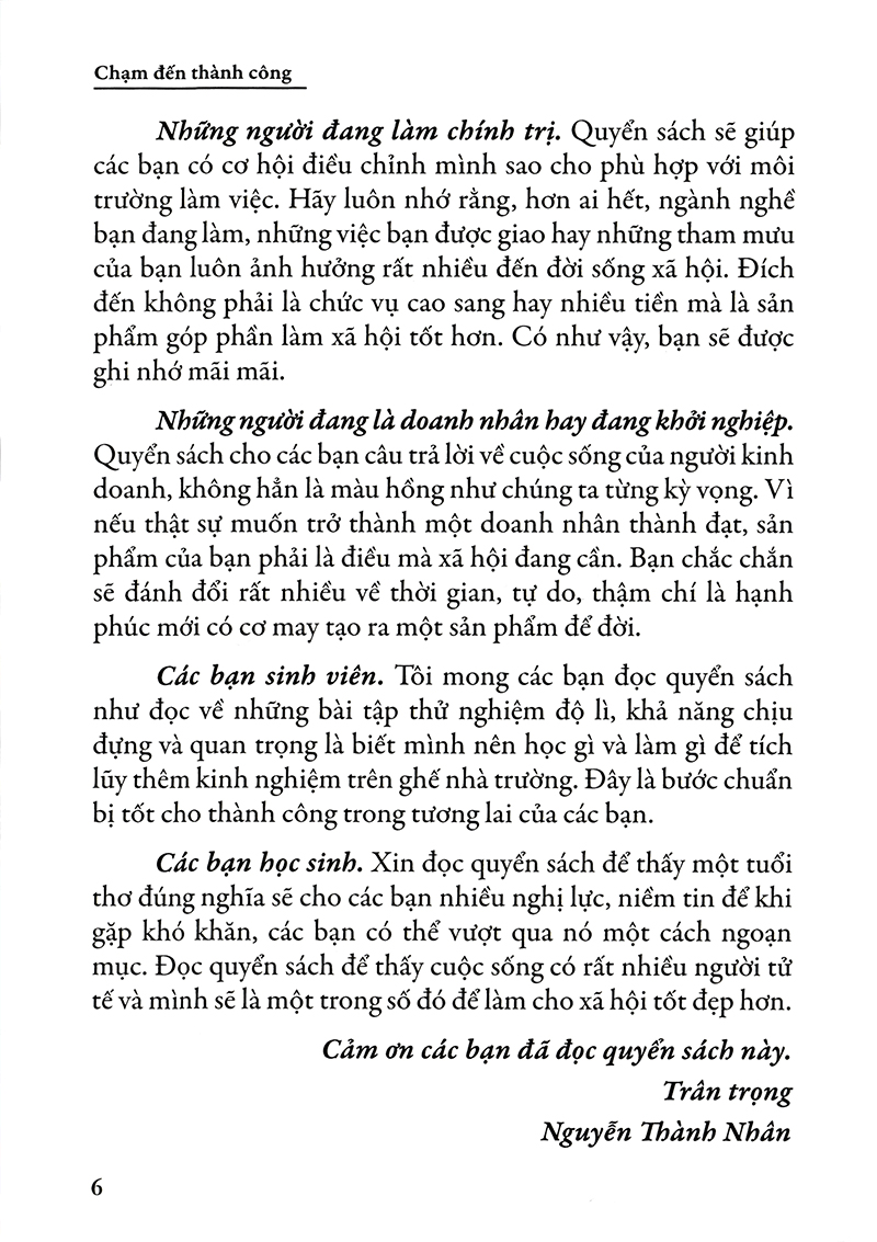 chạm đến thành công - Ảnh 4