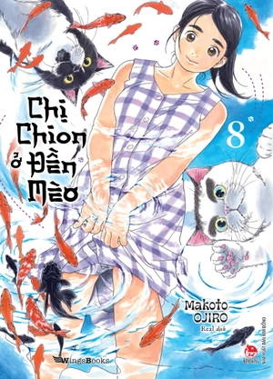 chị chion ở đền mèo - tập 8 - tặng kèm bookmark + sticker - Ảnh 3