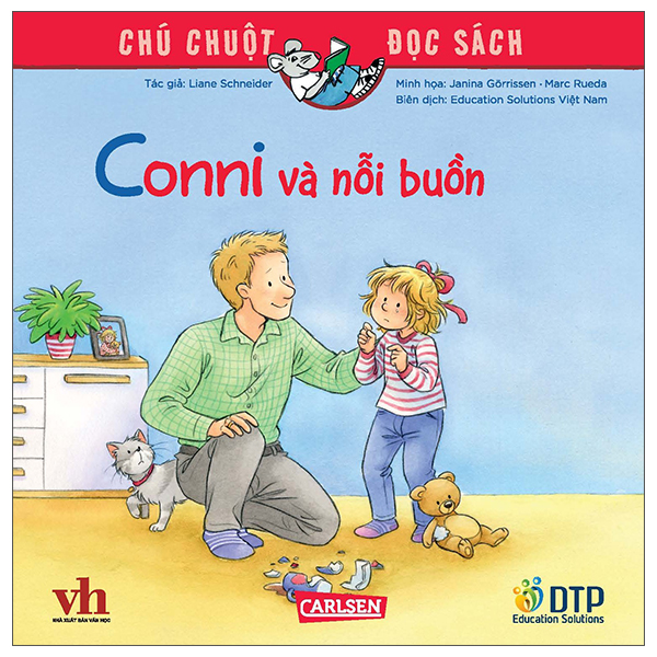 chú chuột đọc sách - conni và nỗi buồn
