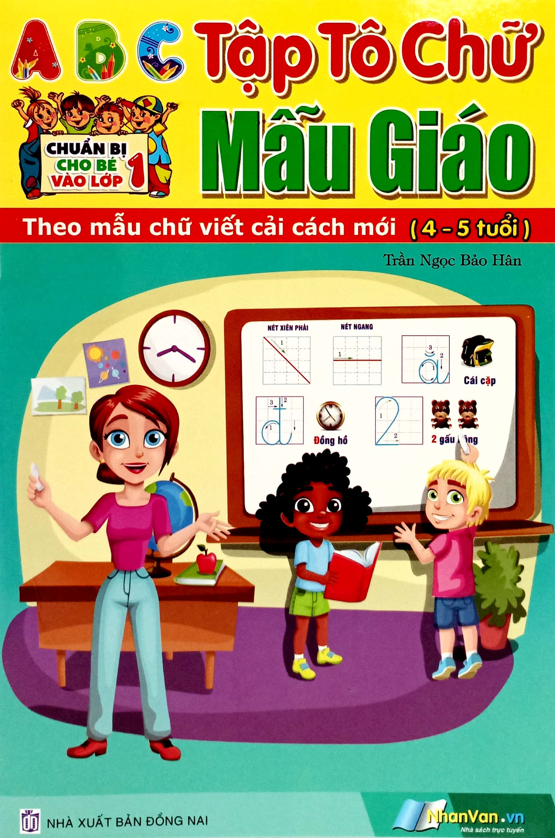 chuẩn bị cho bé vào lớp 1 - tập tô chữ mẫu giáo (cho bé từ 4-5 tuổi) - Ảnh 2