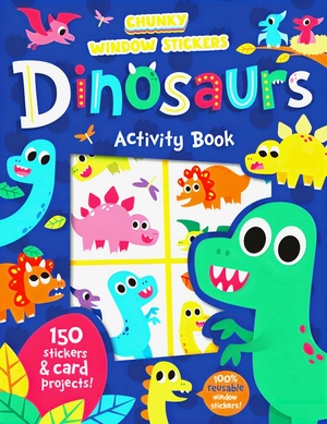 chunky window stickers - dinosaurs - Ảnh 2