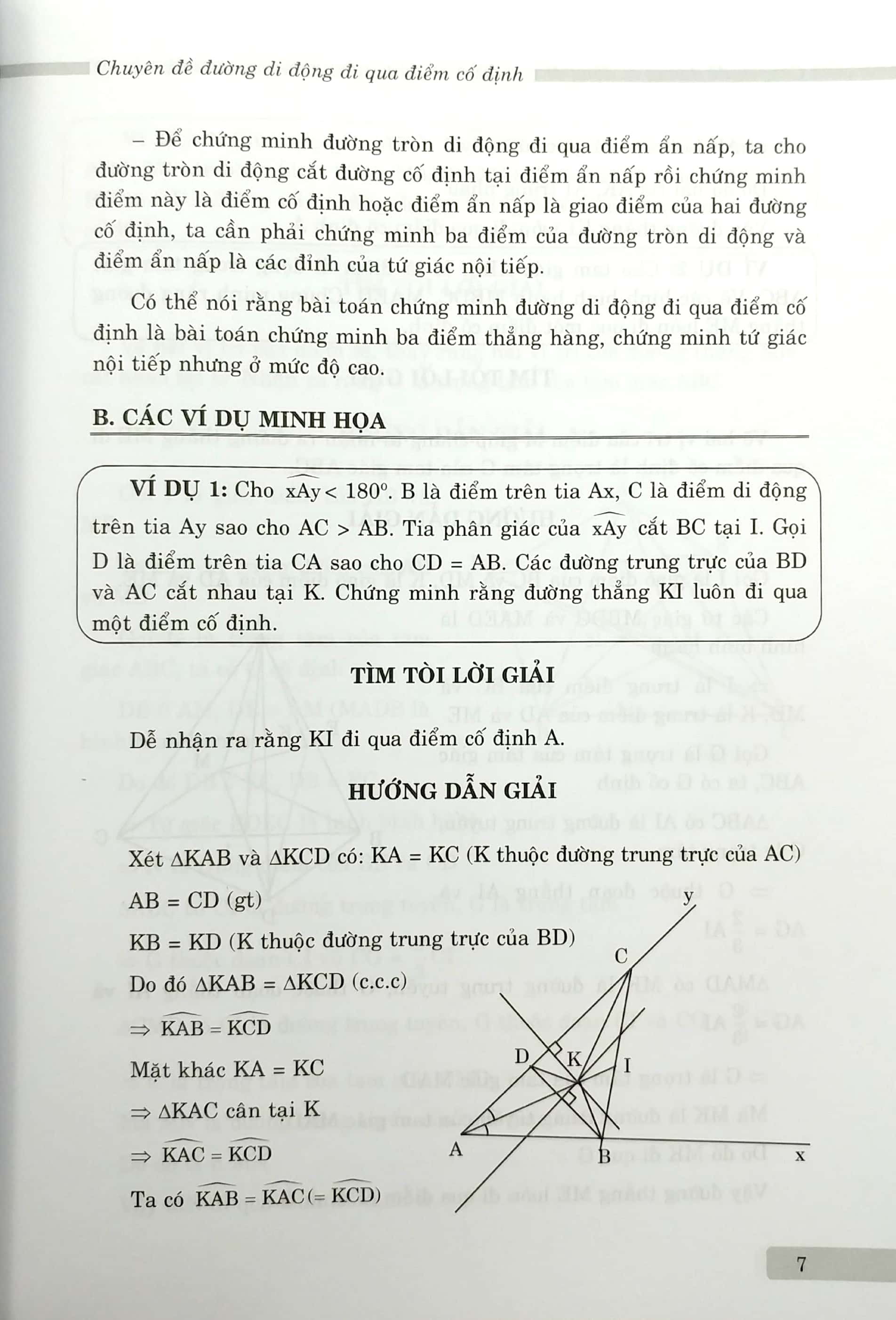 chuyên đề đường di động đi qua điểm cố định (sách bồi dưỡng học sinh khá, giỏi lớp 8 và lớp 9) - Ảnh 5