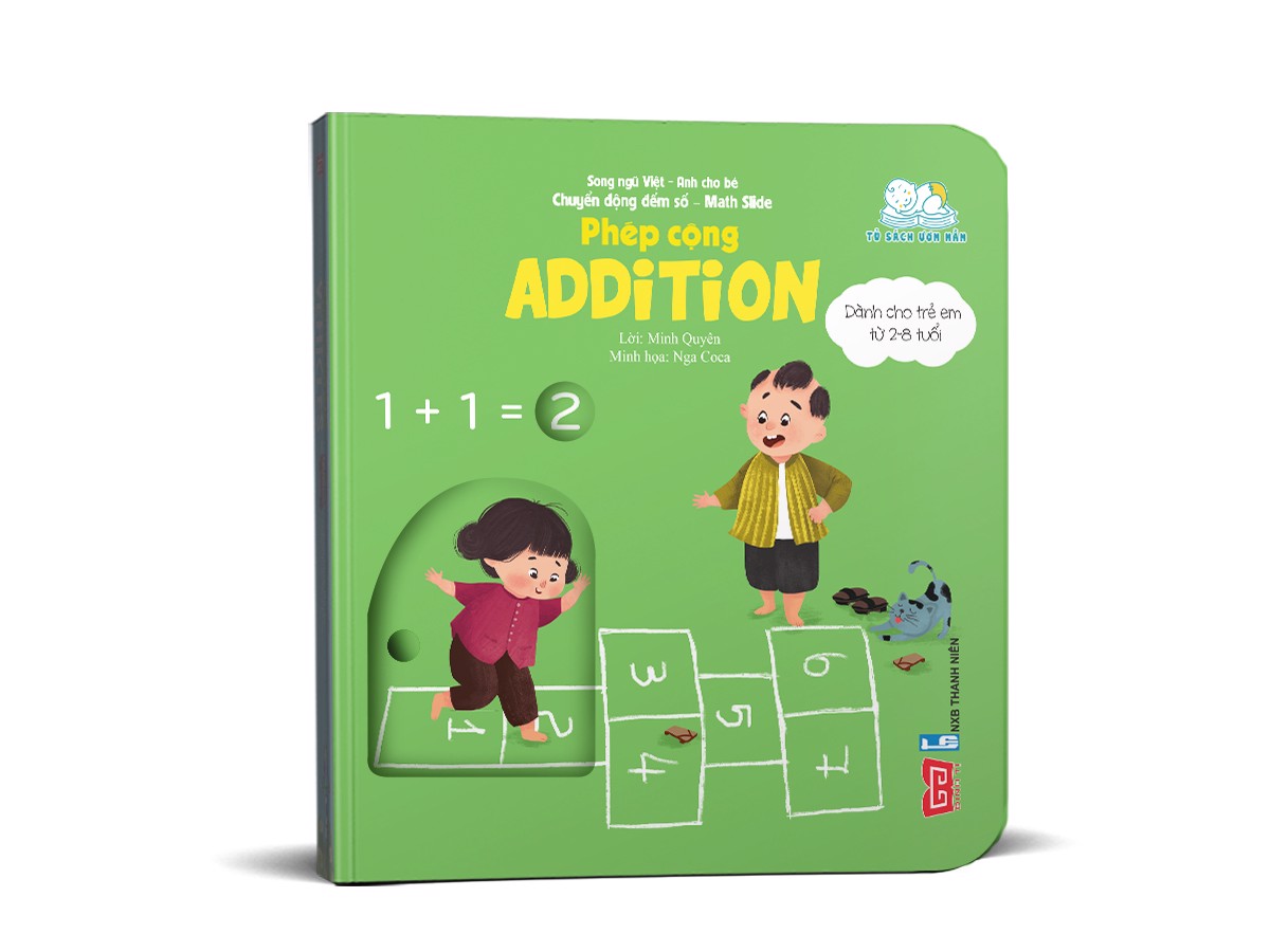 chuyển động đếm số - math slide - phép cộng - addition - Ảnh 2