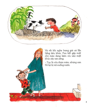 chuyện nhà okashiki - chiếc khăn ma thuật - Ảnh 10