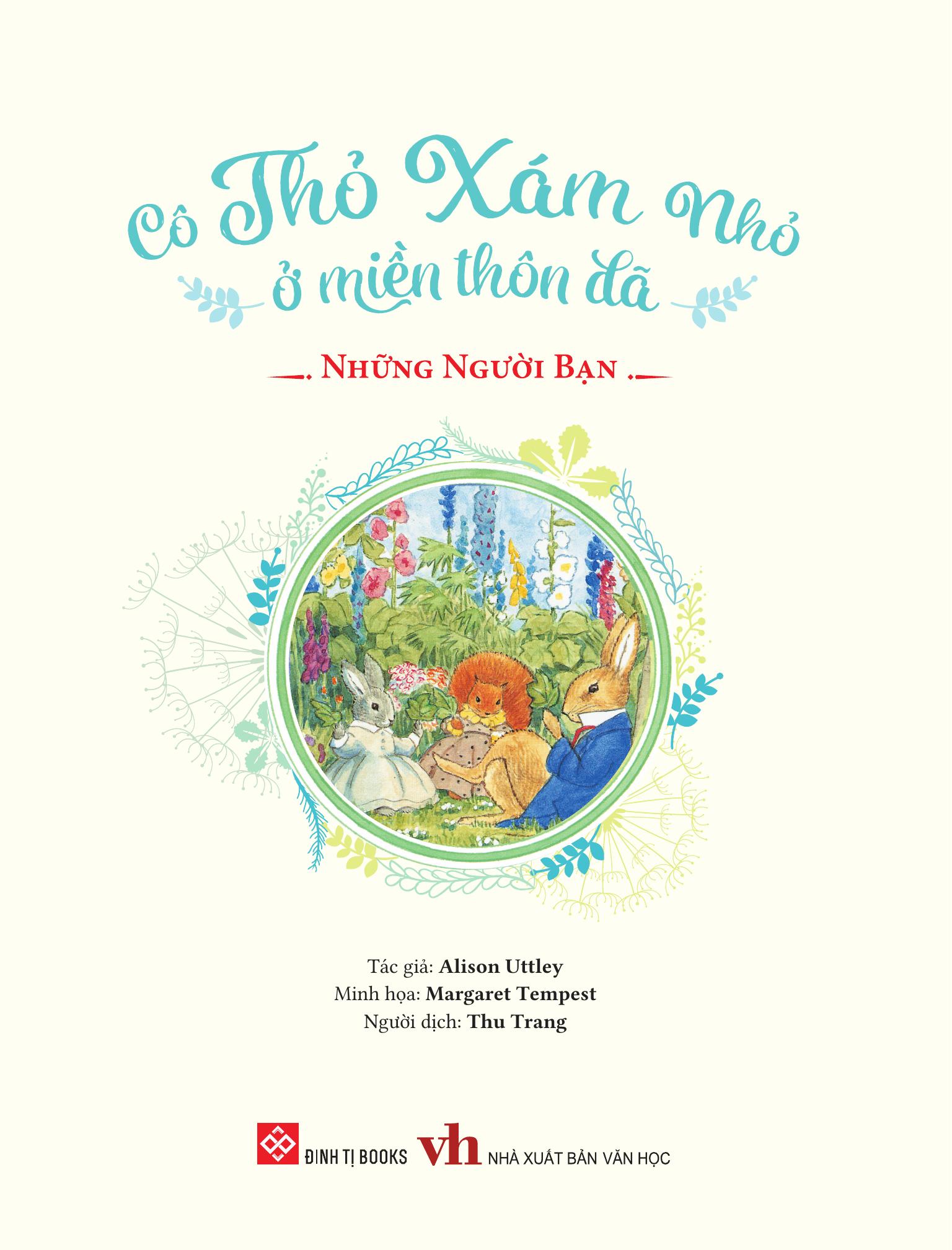 Cô Thỏ Xám Nhỏ Ở Miền Thôn Dã - Những Người Bạn - Bìa Cứng - Ảnh 4