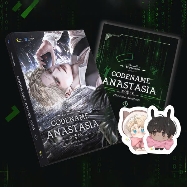 Codename Anastasia - Mật Danh Anastasia - Tập 1 - Tặng Kèm 2 Bookmark