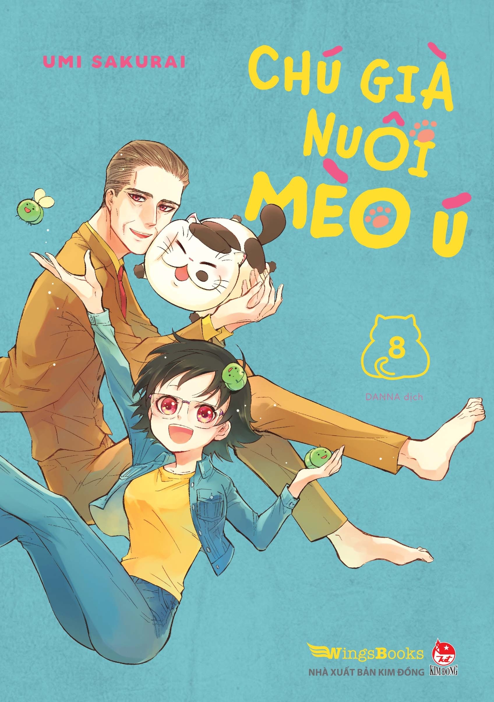 combo manga - chú già nuôi mèo ú: tập 1 - 10 (bộ 10 tập) - Ảnh 9