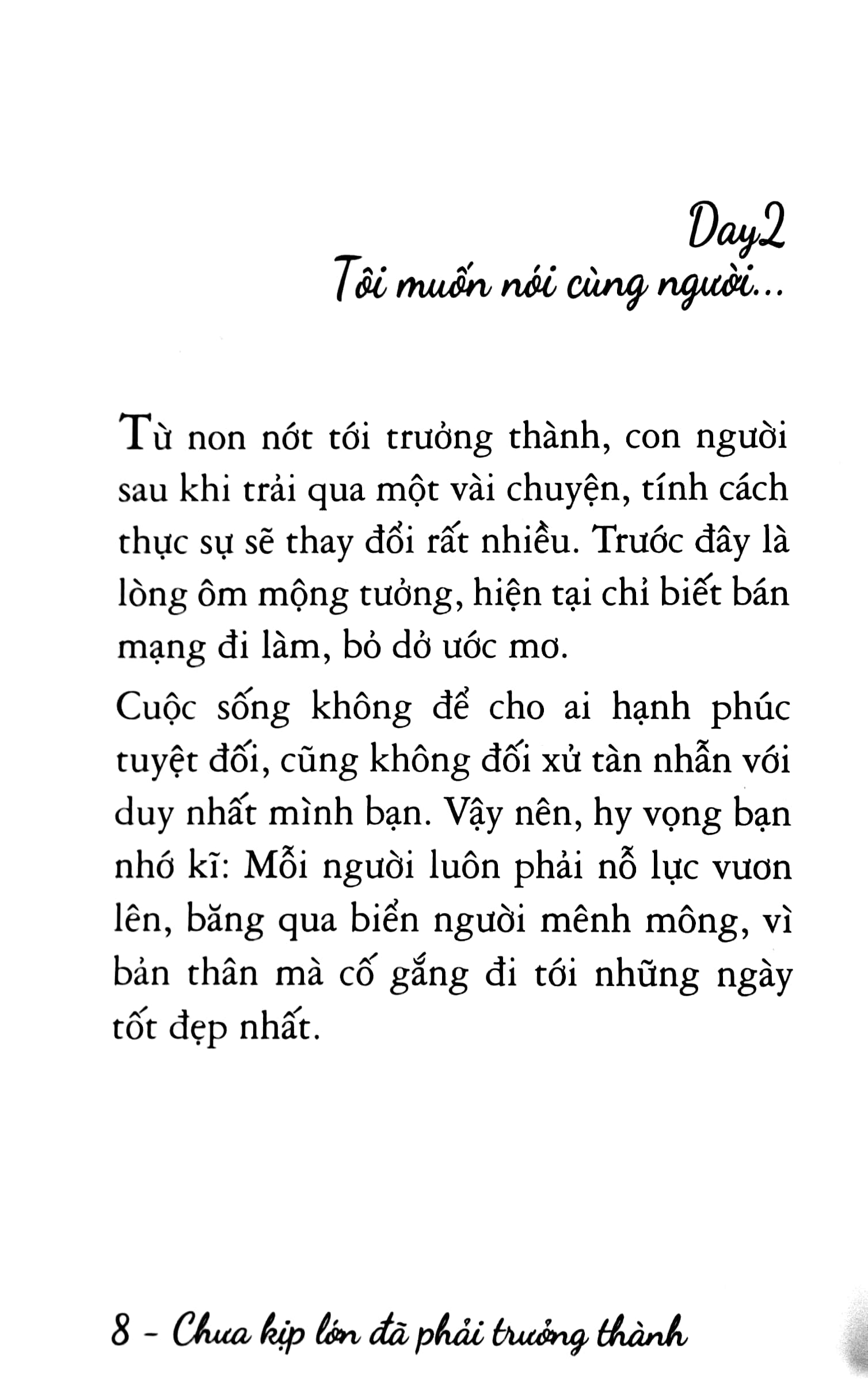 combo sách chưa kịp lớn đã phải trưởng thành - quyển 1 + quyển 2 (bộ 2 cuốn) - Ảnh 7