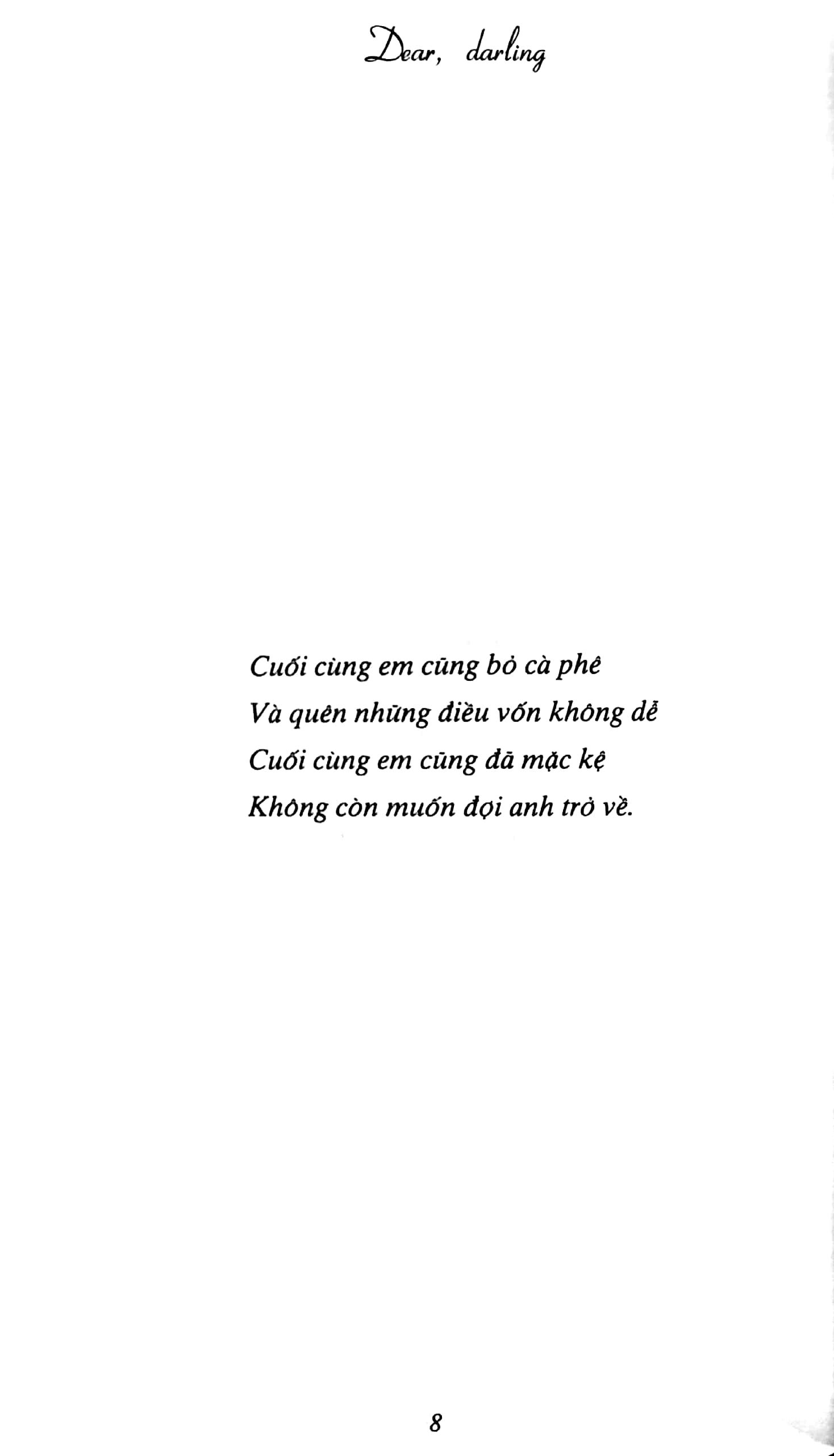 combo sách dear, darling + cảm ơn anh đã đánh mất em (bộ 2 cuốn) - Ảnh 4