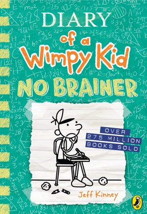 combo sách diary of a wimpy kid 18: no brainer + nhật ký chú bé nhút nhát - tập 18: out trình (bộ 2 cuốn) - Ảnh 2