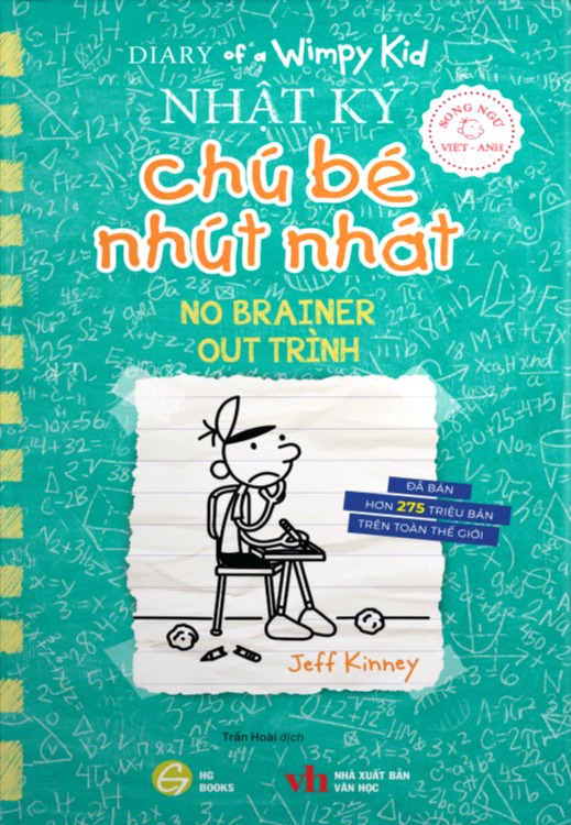 combo sách diary of a wimpy kid - nhật ký chú bé nhút nhát - song ngữ việt-anh: tập 1 - 18 (bộ 18 cuốn) - Ảnh 19