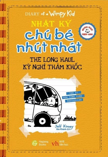 combo sách diary of a wimpy kid - nhật ký chú bé nhút nhát - song ngữ việt-anh: tập 1 - 18 (bộ 18 cuốn) - Ảnh 9