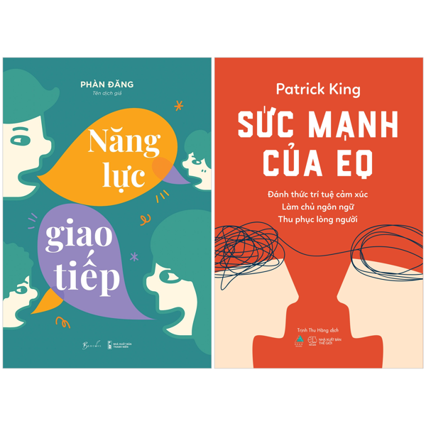 Combo Sách Năng Lực Giao Tiếp + Sức Mạnh Của EQ - Đánh Thức Trí Tuệ Cảm Xúc - Làm Chủ Ngôn Ngữ - Thu Phục Lòng Người (Bộ 2 Cuốn)