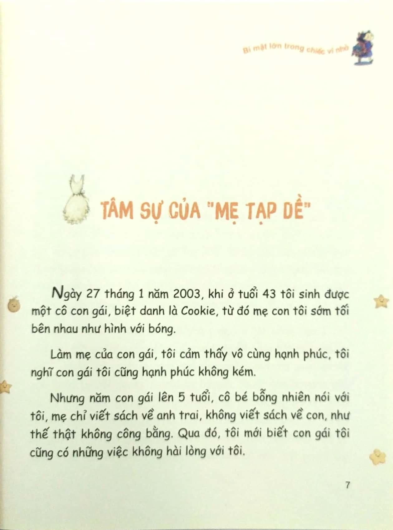 cookie và mẹ tạp dề - bí mật lớn trong chiếc ví nhỏ - Ảnh 7