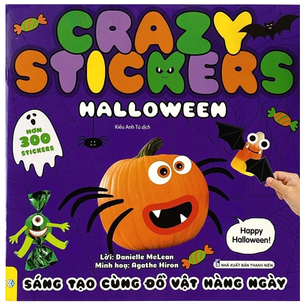 Crazy Stickers - Halloween - Sáng Tạo Cùng Đồ Vật Hàng Ngày