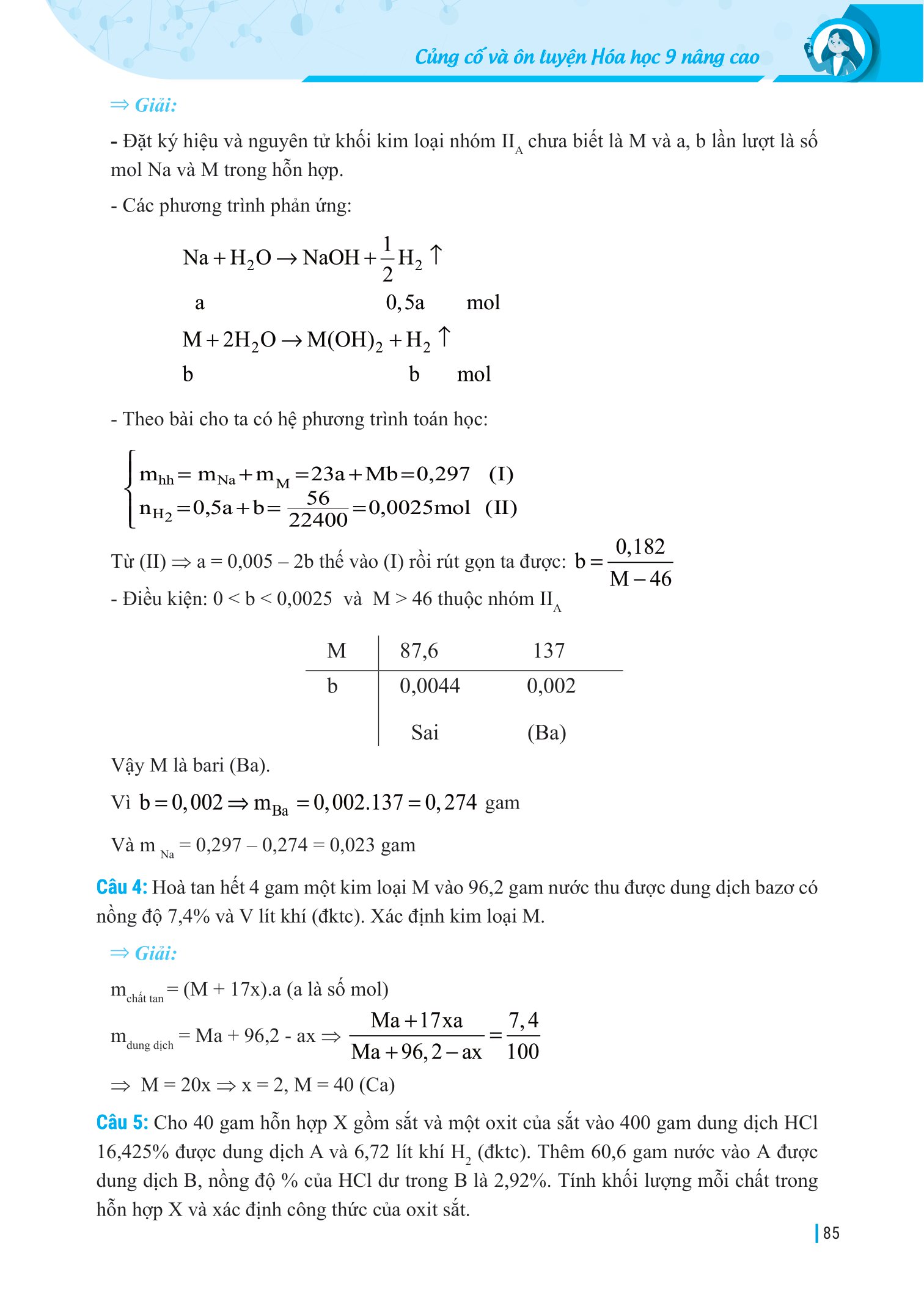 củng cố và ôn luyện hóa học 9 - nâng cao và bồi dưỡng học sinh giỏi - Ảnh 15