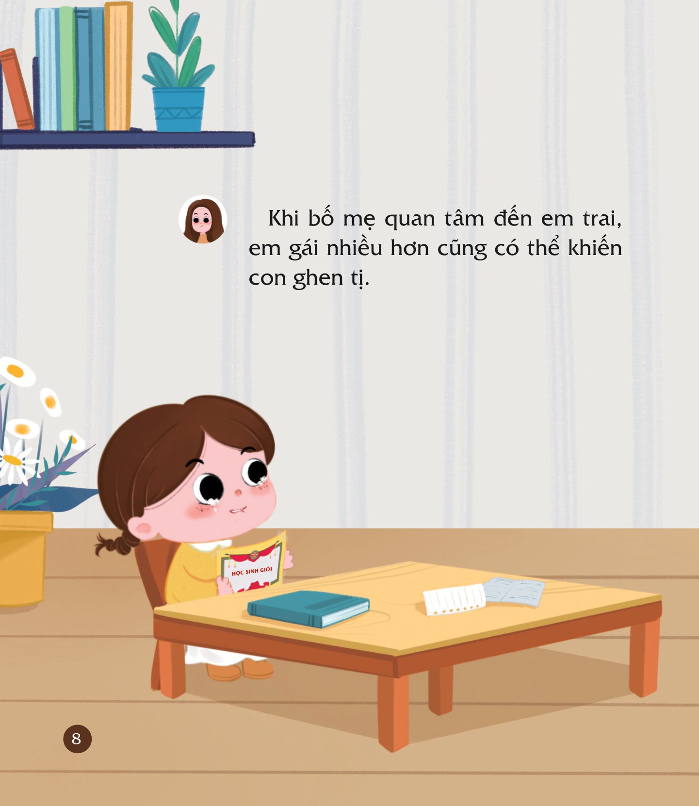 cùng con nuôi dưỡng cảm xúc tích cực - con không ghen tị - Ảnh 9