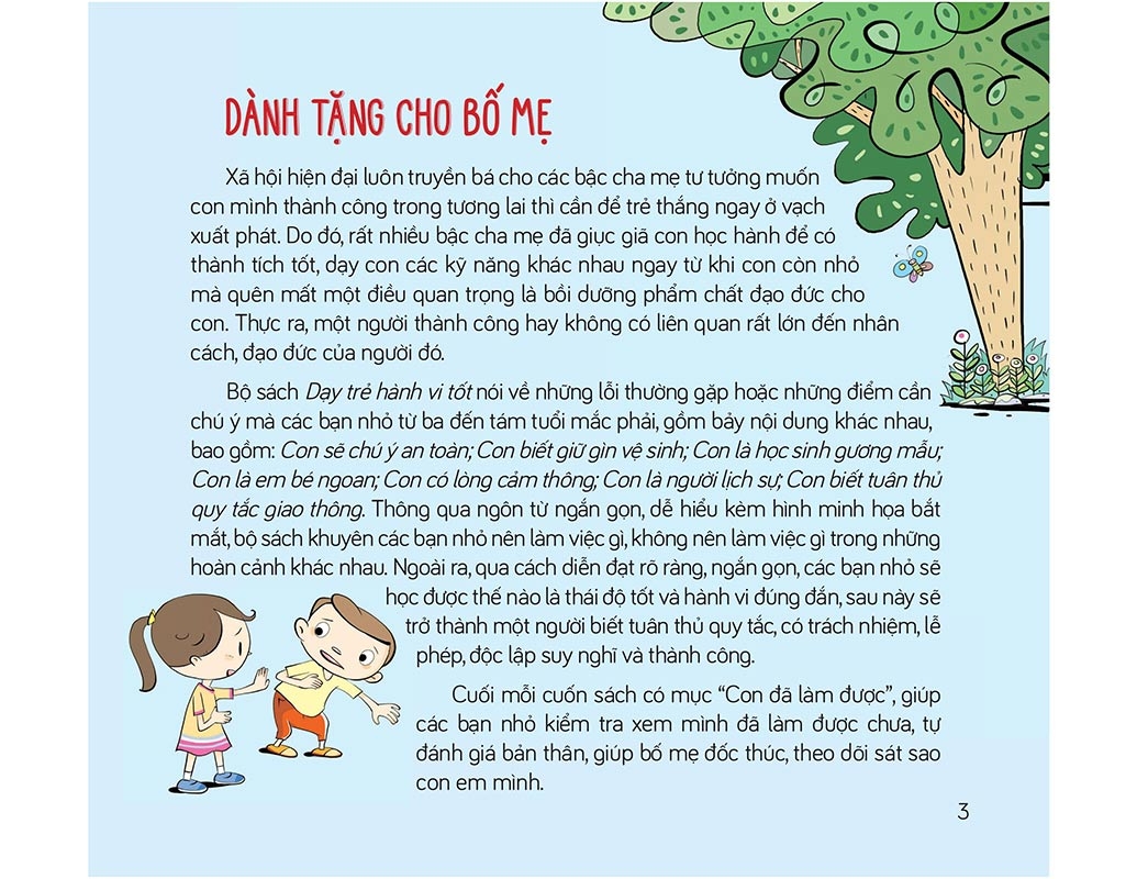 cùng con trưởng thành - dạy trẻ hành vi tốt - con là học sinh gương mẫu - Ảnh 2