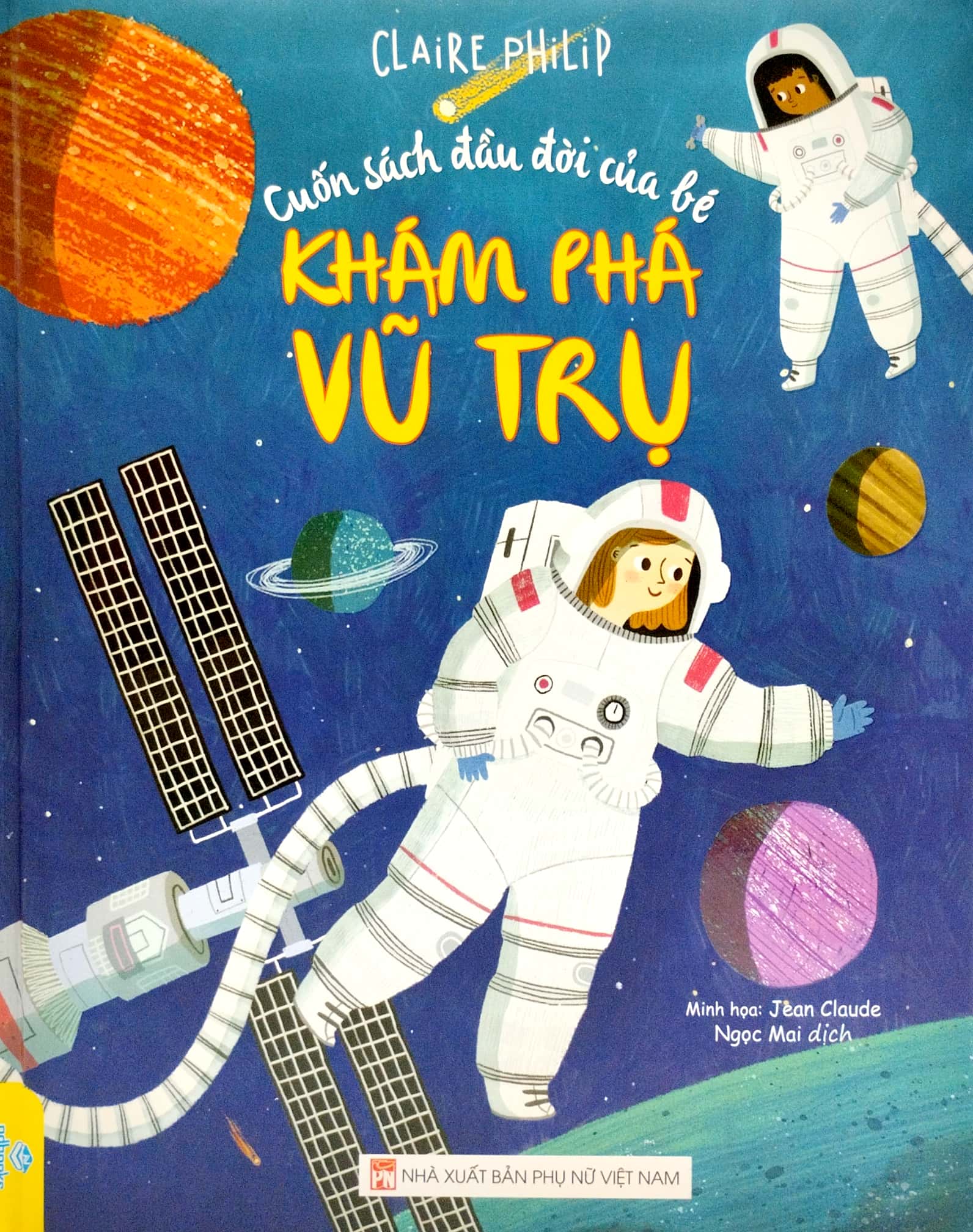 cuốn sách đầu đời của bé - khám phá vũ trụ (tái bản 2023) - Ảnh 2