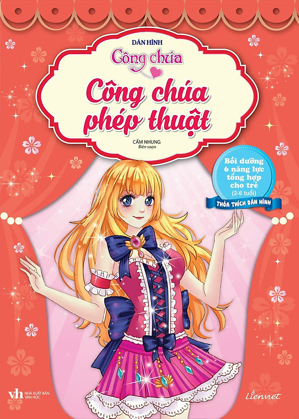 dán hình công chúa - công chúa phép thuật (tái bản 2023) - Ảnh 2