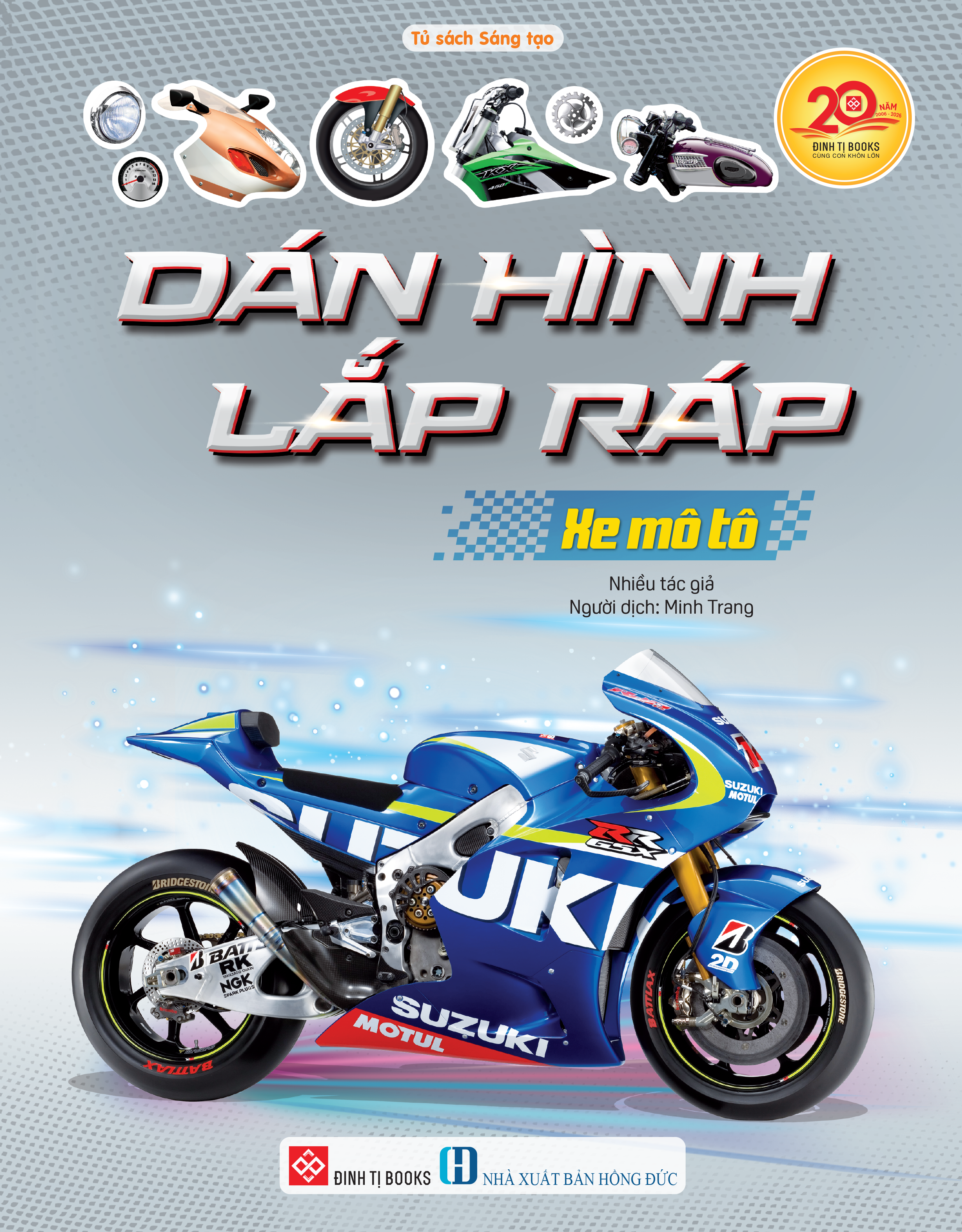 Dán Hình Lắp Ráp - Xe Mô Tô - Ảnh 2