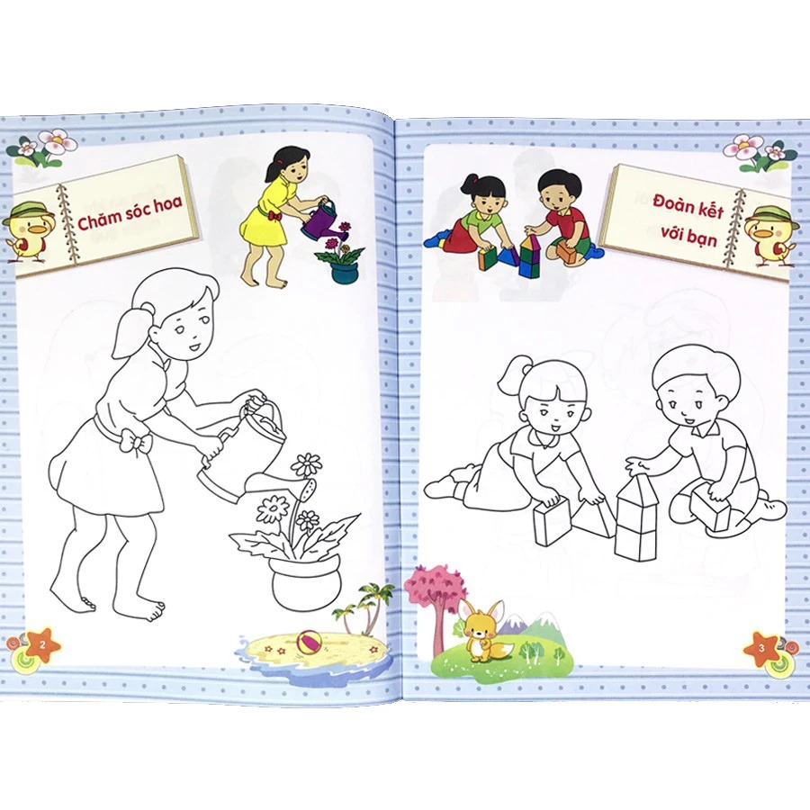 Dành Cho Trẻ Mầm Non - Tập Tô Màu Mẫu Giáo - Chủ Đề Kỹ Năng Sống (Tái Bản 2025) - Ảnh 3