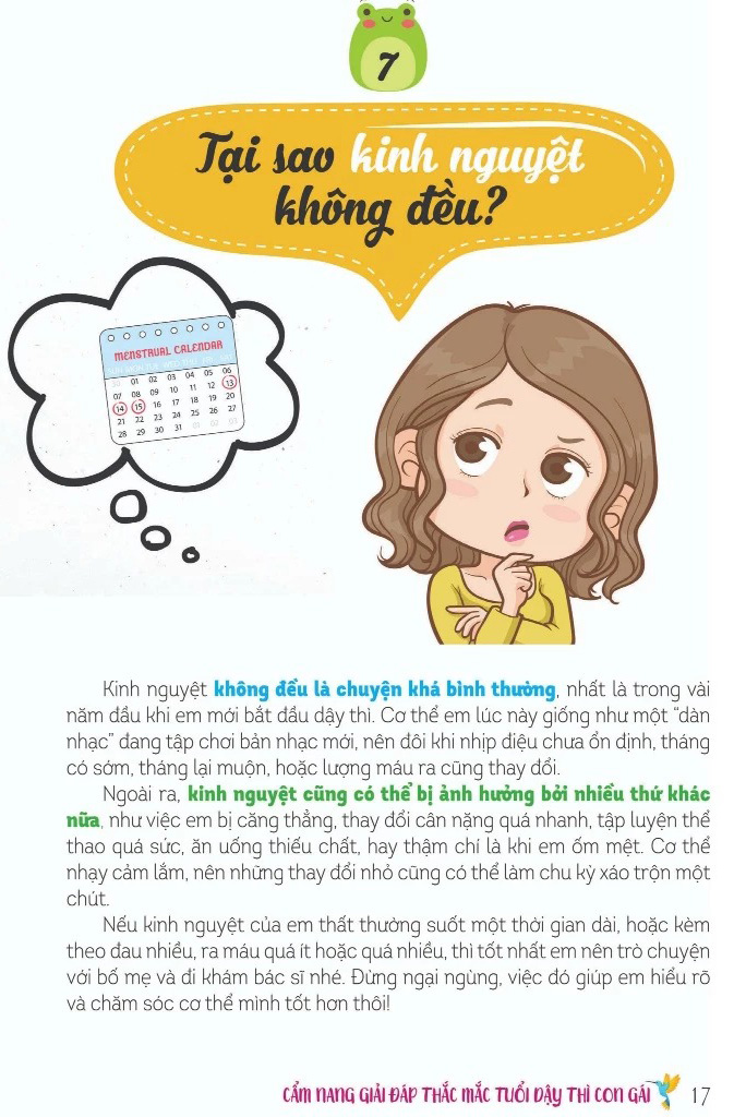 Dậy Thì Không Gì Phải Sợ - Cẩm Nang Con Gái - Ảnh 3