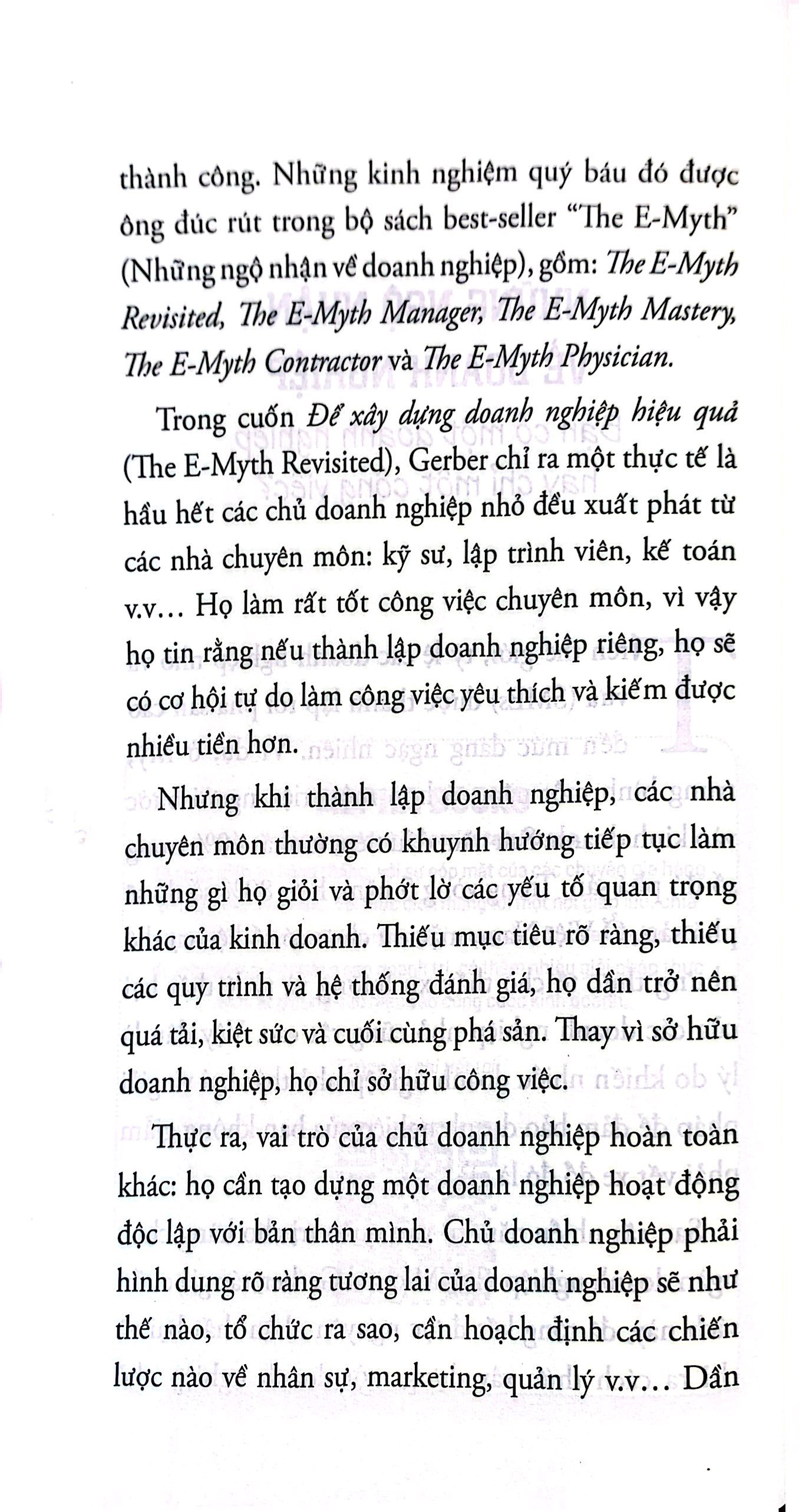 để xây dựng doanh nghiệp hiệu quả (tái bản) - Ảnh 4