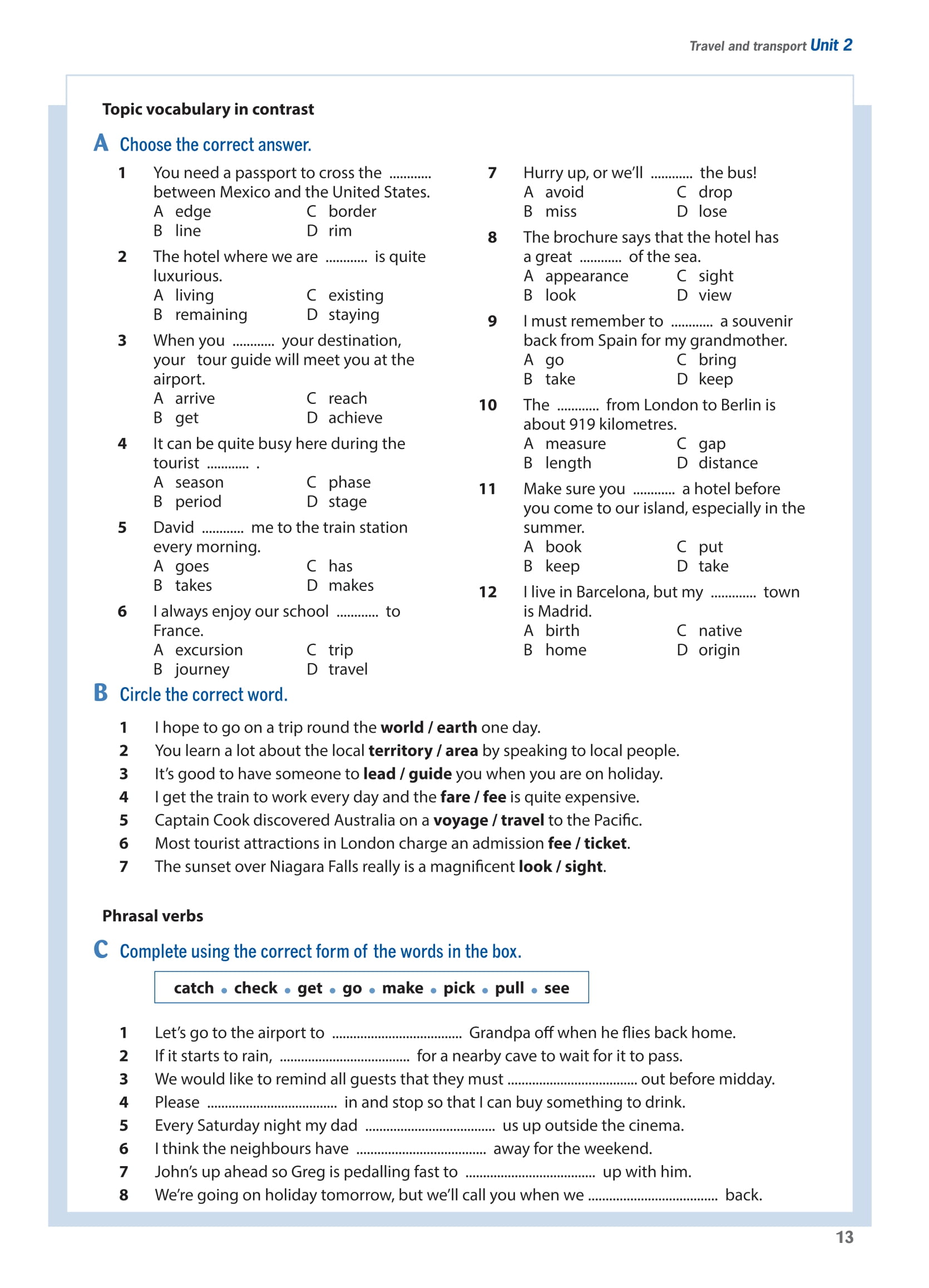 Destination B2 - Grammar And Vocabulary With Answer Key (Khong Dap An) - Ảnh 14