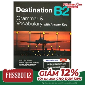 destination b2 - grammar and vocabulary with answer key (tái bản 2024)