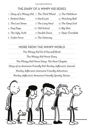 diary of a wimpy kid 17 - diper overlode paperback - Ảnh 3